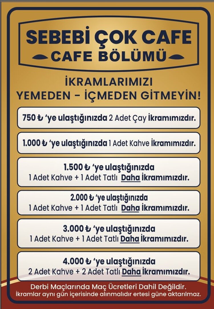 İKRAMLARINIZI İSTEYİNİZ